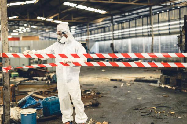 Professional Drug Lab Cleanup technician working in Forest Knolls, CA
